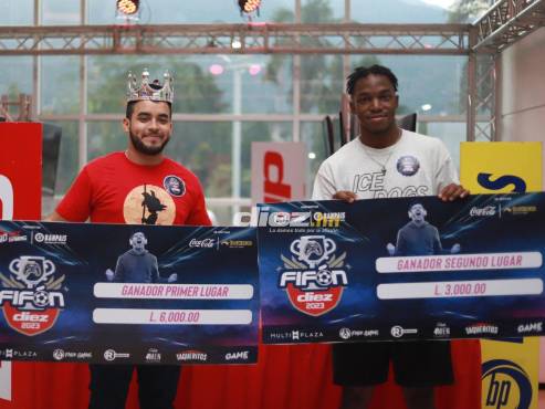 El ganador del certamen se llevó 6 mil lempiras. Mientras que el segundo obtuvo 3 mil lempiras. FOTO: Mauricio Ayala.