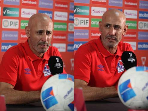 Eduardo Espinel dio sus valoraciones previo al duro compromiso ante Alajuelense por la Copa Centroamericana. FOTOS: DAVID ROMERO.