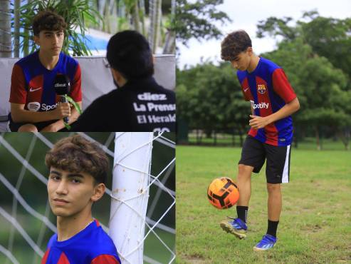 Bryan Adolfo Cano charló en exclusiva con DIARIO DIEZ previo a su viaje a España. FOTOS: HÉCTOR PAZ.