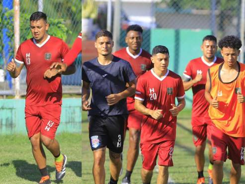 Mayron Flores entrena con los colores de Leones de San Pedro Sula. FOTOS: Moisés Valenzuela.