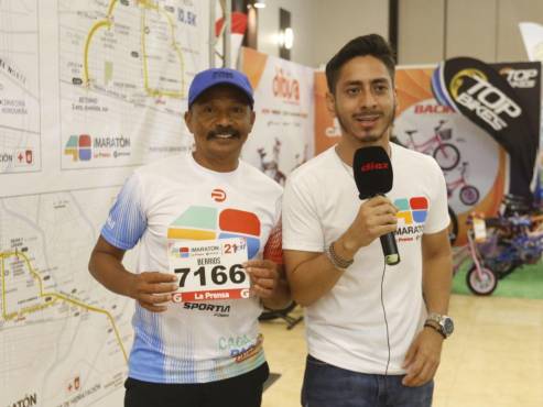 Orlando Berríos charló con DIARIO DIEZ previo a la Maratón La Prensa.