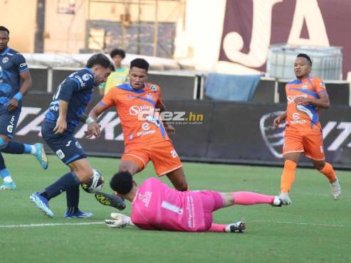 Motagua se olvidó de la racha negativa de cinco empates en el torneo Clausura 2024 de la Liga Nacional. FOTO: DAVID ROMERO.