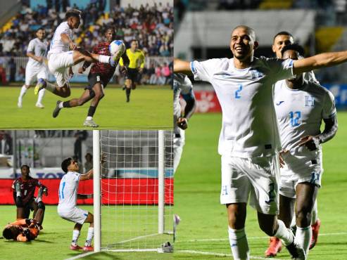 Honduras venció 2-0 a Antigua y Barbuda en el Estadio Nacional. FOTOS: DAVID ROMERO | ANÍBAL VÁSQUEZ | ALEX PÉREZ.