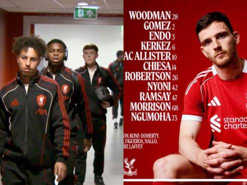 Keyrol Figueroa recibió su primera convocatoria con el primer equipo del poderoso Liverpool de Inglaterra.