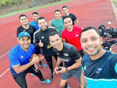 Con Saíd Martínez a la cabeza, árbitros realizan las pruebas físicas para el torneo Clausura 2022 de la Liga Nacional