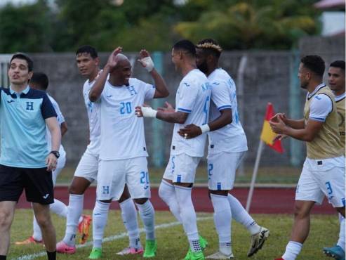 Honduras venció de visita a Guayana por la jornada tres de la Nations League.