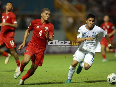 Marco Aceituno fue la gran figura de la Sub-20 de Honduras ante Panamá en los cuartos de final del Premundial Sub-20.