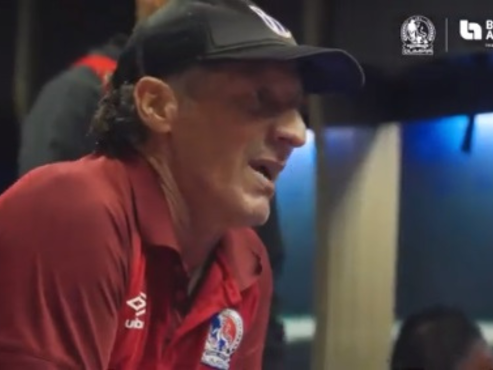 Pedro Troglio y su mensaje clave en los camerinos en la gran final del Clausura 2023.