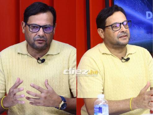 Jeaustin Campos y su charla en la oficina de DIARIO DIEZ. FOTOS: Moisés Valenzuela.