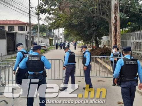 La Policía Nacional se hará presente en el estadio Yankel Rosenthal de San Pedro Sula.