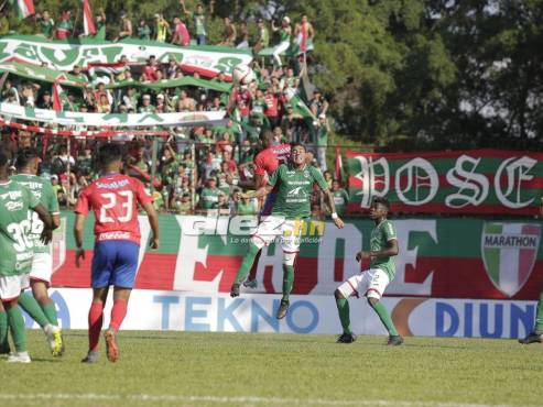 Marathón y Olimpia se miden este sábado 25 de mayo a las 3:00 PM en el Yankel Rosenthal.