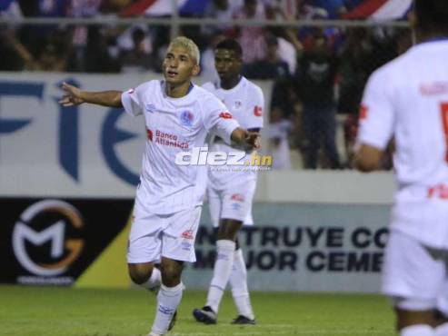 Así celebró José Mario Pinto su gol ante Génesis. FOTO: Andro Rodríguez.