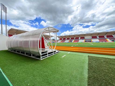 El estadio Independencia de Estelí, donde ha hecho de su fortín el club nicaragüense.