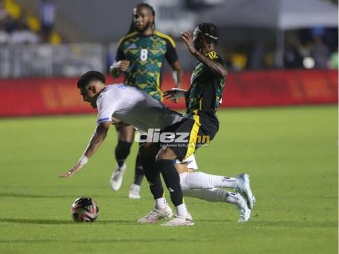 Honduras perdió ante Jamaica y bajó al tercer lugar de la clasificación del grupo B de la Liga A.