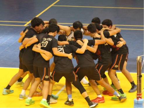 La Estancia School de Tegucigalpa ganó el primer lugar en la rama masculina del voleibol en los Juegos CODICADER.