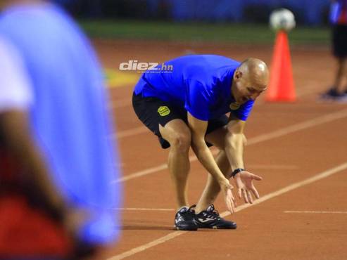 La forma en cómo vive los partidos el Palomo Rodríguez...