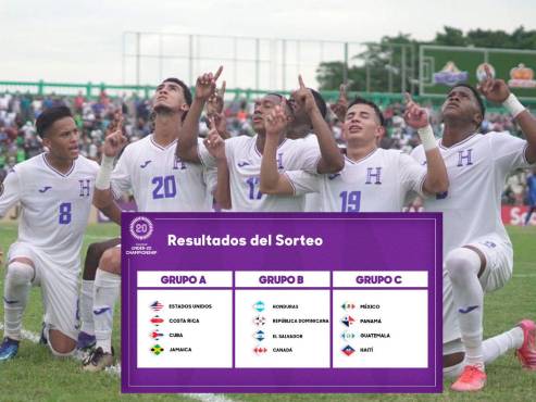 Honduras jugará contra República Dominicana, El Salvador y Canadá.