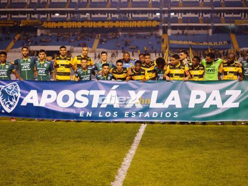 ”Apostá x la Paz”, el mensaje que manda la Liga Nacional al público catracho. FOTOS: Neptalí Romero | Mauricio Ayala.