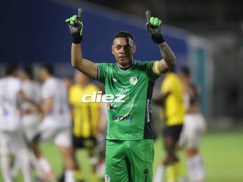 Denovan Torres fue la gran figura de Juticalpa FC ante Real España en el Estadio Morazán de SPS.