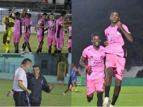 Choloma vapuleó a Lobos UPNFM y escaló posiciones en la tabla. FOTOS: NEPTALÍ ROMERO.