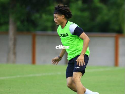 Jeffrey Ramos, futbolista de Real Sociedad, es uno de los convocados de Honduras para encarar los Juegos Centroamericanos. FOTO: MOISÉS VALENZUELA.