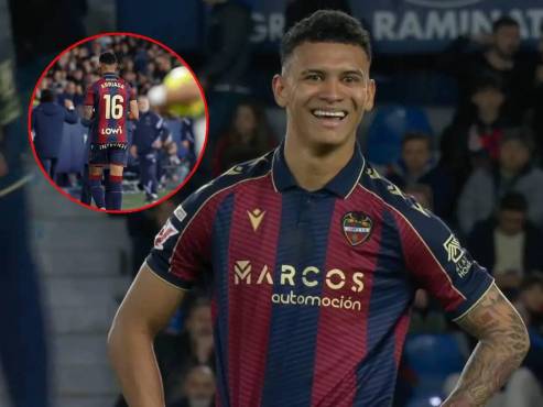 Kervin Arriaga se fue expulsado ante Valencia luego de que le aplaudiera al árbitro y éste no dudara en expulsarlo.