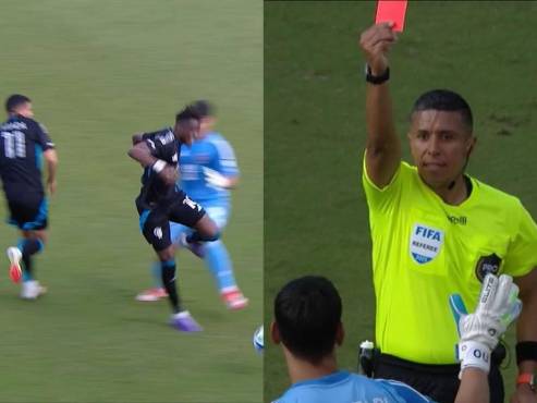 Así fue la expulsión de Ustari, portero titular del Inter Miami.