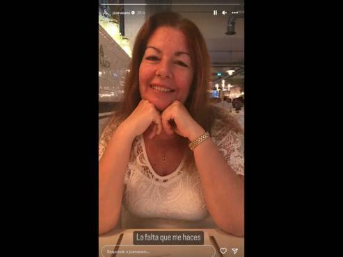Joana Sanz se olvida de Dani Alves y le escribe un mensaje inquebrantable a su madre en una historia de Instagram