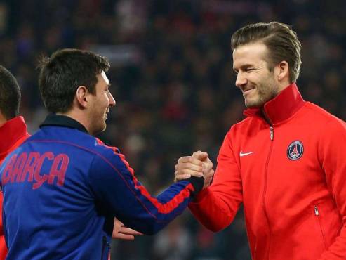 David Beckham declara sentir mucha admiración por el argentino