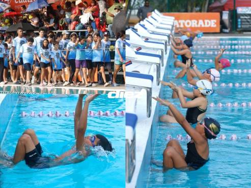 Delfines Sampedranos volvió a coronarse campeón de la competencia de natación.