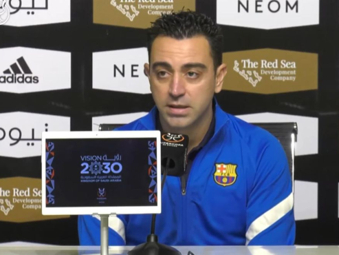 Xavi Hernández destacó el triunfo del Barcelona ante el Real Betis en las semifinales de Supercopa de España.