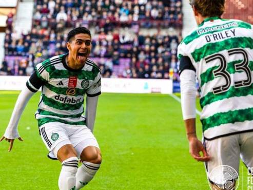 Luis Palma es la sensación en el Celtic de la primera división de Escocia.