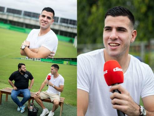 Nicolás Messiniti charló en exclusiva con DIARIO DIEZ. FOTOS: Mauricio Ayala.