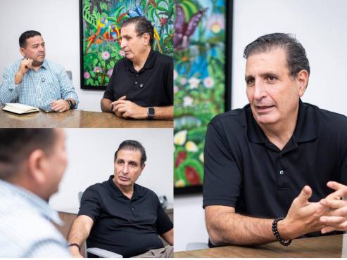 Jorge Salomón, presidente de la Federación de Fútbol de Honduras, rompió el silencio tras la eliminación de Honduras. FOTOS: MAURICIO AYALA.
