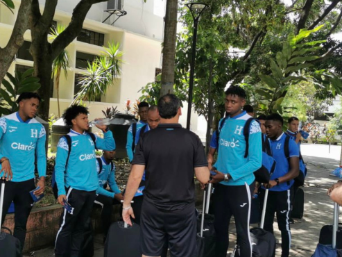 La Sub-22 de Honduras ya se instaló en San Salvador, epicentro del torneo centroamericano y del caribe.