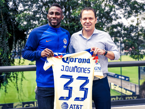 El ariete cafetero usará el dorsal 33 con las “Águilas” del América.