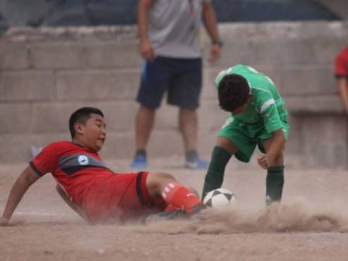 Algunas de las canchas en donde se forman los nuevos valores hondureños.