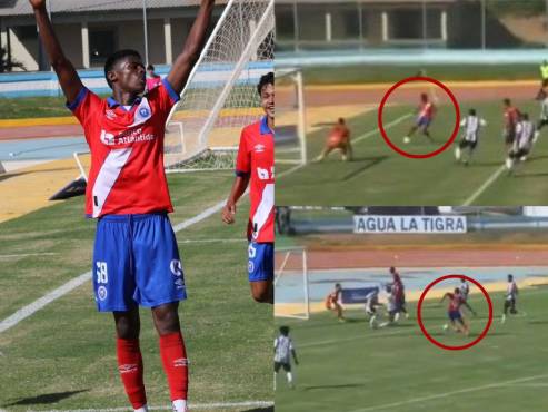 Jeremy Rodríguez está on fire: así fue su tercer gol con Olimpia en el Apertura