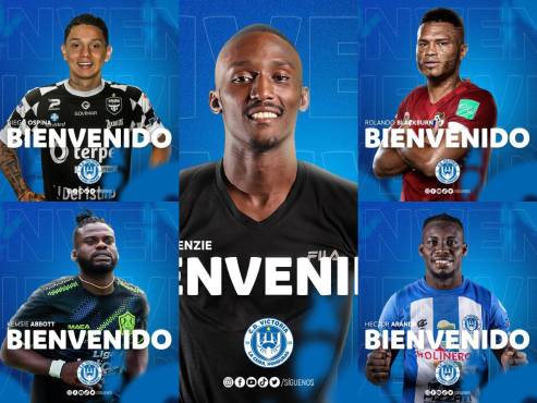Los fichajes del Victoria para el Apertura 2024 de la Liga Nacional de Honduras.