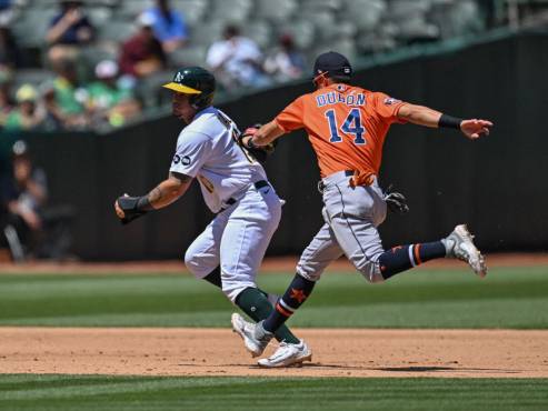 El hondureño sigue siendo una sensación en el bate con los Astros de Houston.