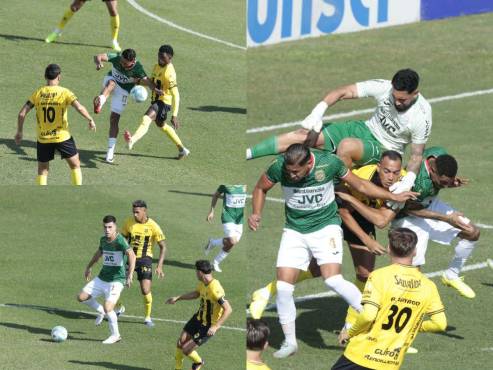 Marathón recibió a Real España por la jornada cuatro del Clausura de la Liga Nacional. FOTOS: Neptalí Romero | Héctor Paz.