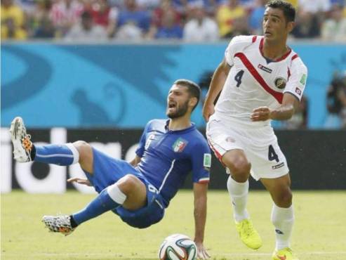 Michael Umaña en aquel inolvidable Mundial de Brasil 2014.