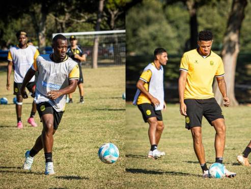 Entrenamiento de Real España en Estados Unidos. (Fotos Cortesía)