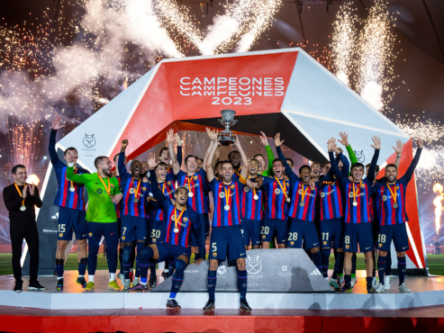 Barcelona logró su título 93 de su historia tras ganar su Supercopa número 14.