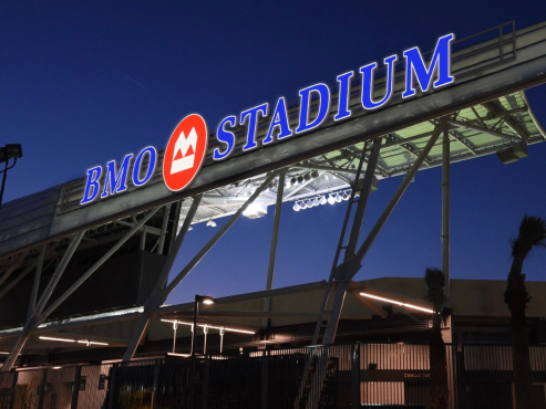 El BMO Field de Los Angeles, California albergará el duelo amistoso entre Honduras - El Salvador.