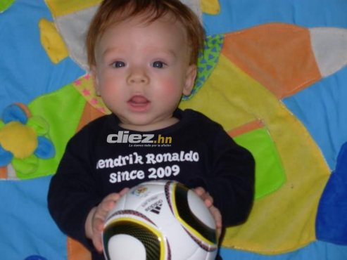 Hendrik Ronaldo nació en el 2009, un año antes que se disputara el Mudial de Sudáfrica 2010.