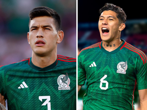 César Montes y Gerardo Arteaga son los dos futbolistas suspendidos de la Selección Mexicana.