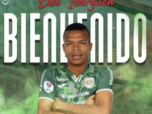 Marathón confirmó la llegada del delantero colombiano Edis Ibargüen.