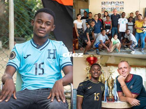 Tras su adiós de La Ceiba para buscar un mejor futuro, Yeison Arriola ha tenido la fortunda de forjar lazos de amistad en Puerto Cortés. Arriola se dio a conocer en la Academia Orange Lions. FOTOS: Jeffred Ramírez | Mauricio Ayala.