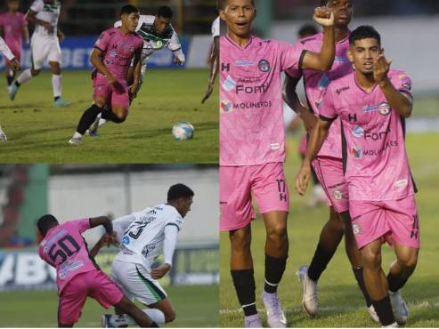 Choloma y Juticalpa FC empataron 2-2 en el Estadio Rubén Deras. FOTOS: HÉCTOR PAZ.